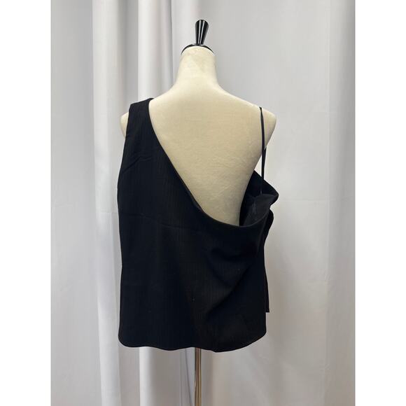 Plus size formal top,one sleeve w/ beaded detailing 
Pit to pit 24 
Length 25 - Picture 3 of 4